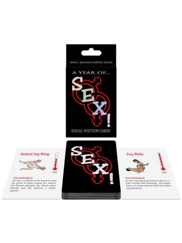 93406 - A Year Of Sex! Card Game - Just for you desires