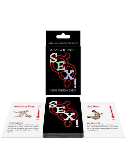 93406 - A Year Of Sex! Card Game - Just for you desires