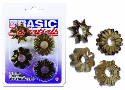 94048 - Basic Essentials Set Of 4 Rings - Just for you desires