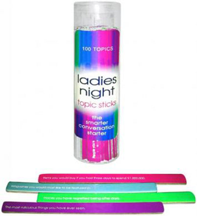 Ladies Night Topic Sticks - Just for you desires