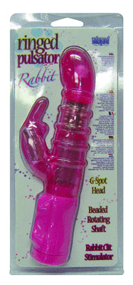 95235 - Ringed Pulsating Rabbit 7 Function G Spot Head - Just for you desires