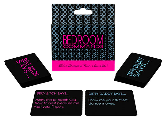 95342 - Bedroom Commands Card Game Game - Just for you desires