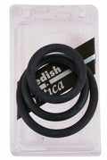 Rubber Ring Set Black (3) - Just for you desires