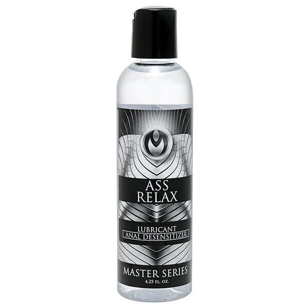 Master Series Ass Relax - Anal Desensitising Lubricant - 125 ml Bottle - Just for you desires