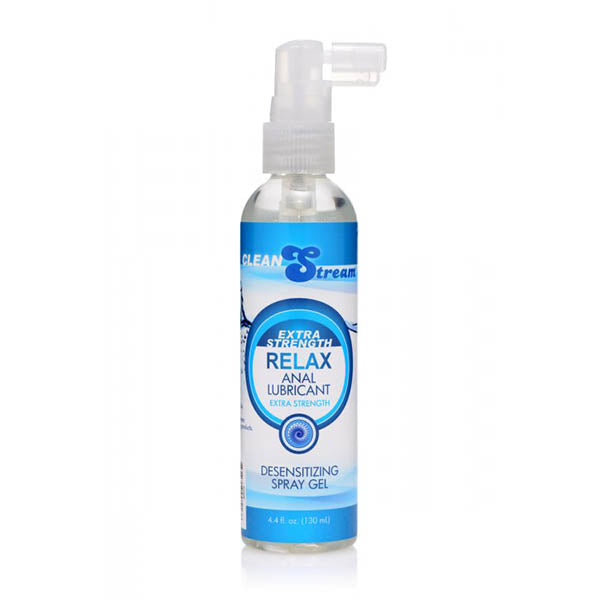 CleanStream Relax Extra Strength Anal Lubricant - Desensitising Anal Gel - 130 ml Bottle - Just for you desires