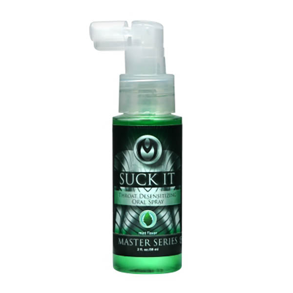 Master Series Suck It - Mint Flavoured Deep Throat Spray - 59 ml - Just for you desires