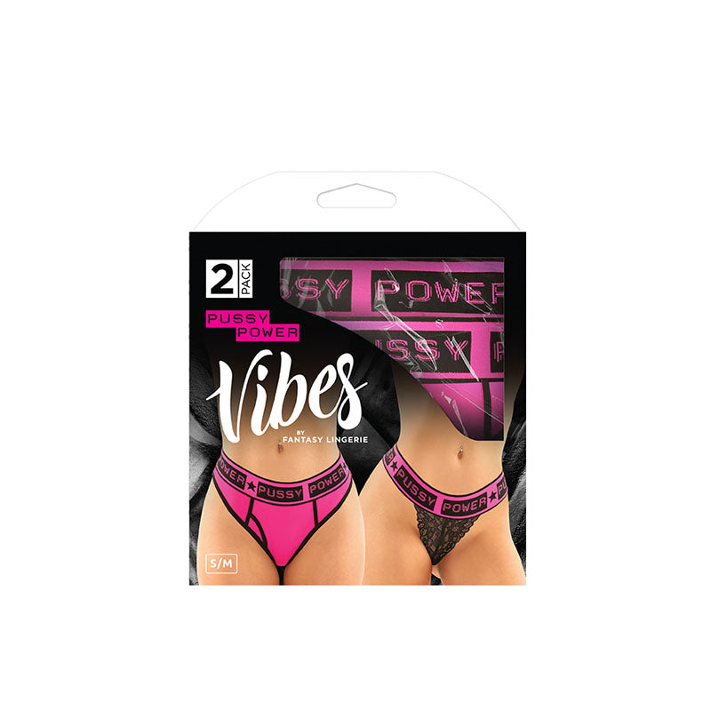 VIBES PUSSY POWER Brief & Thong - Just for you desires