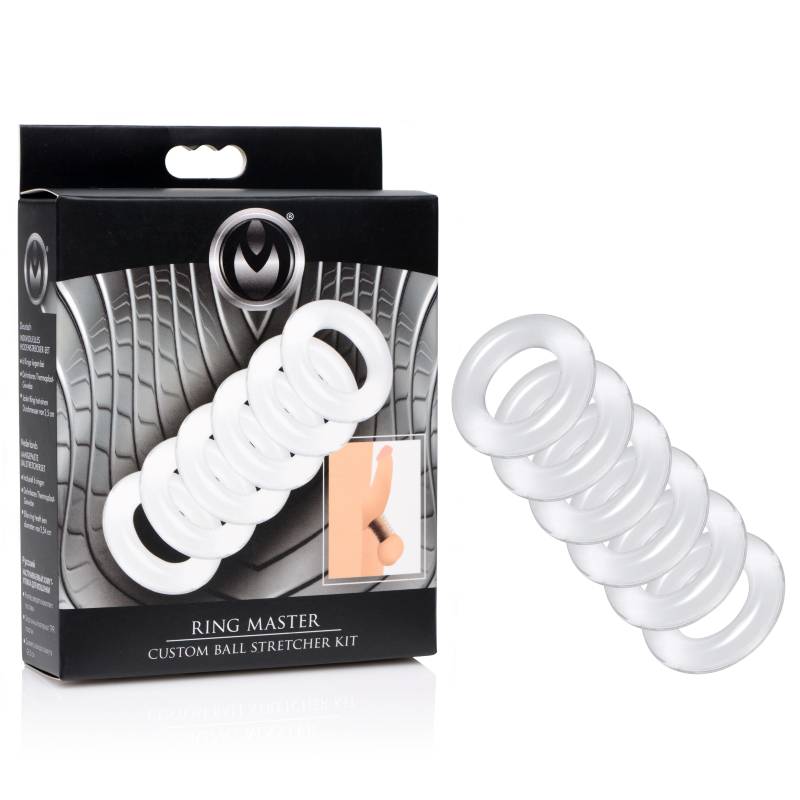 Master Series Ring Master - Clear Ball Stretcher Kit - Just for you desires