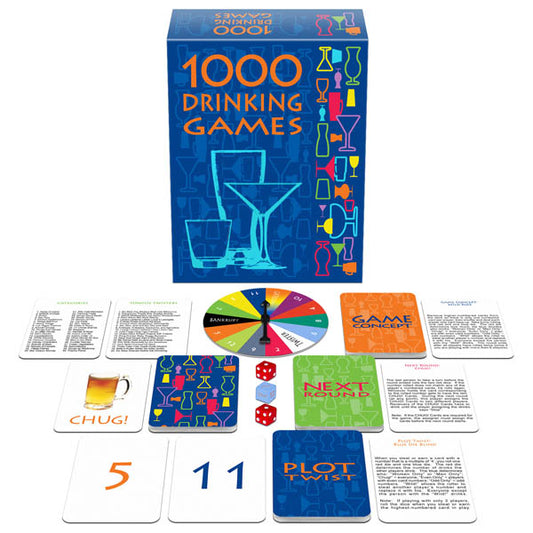 1,000 Drinking Games - Just for you desires