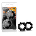 Stay Hard Nutz - Black Cock Rings - Set of 2 - Just for you desires