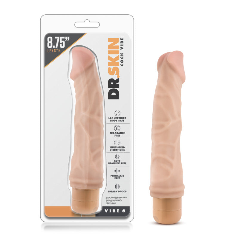Dr. Skin Cock Vibe 6 - 8.5'' Cock - Just for you desires