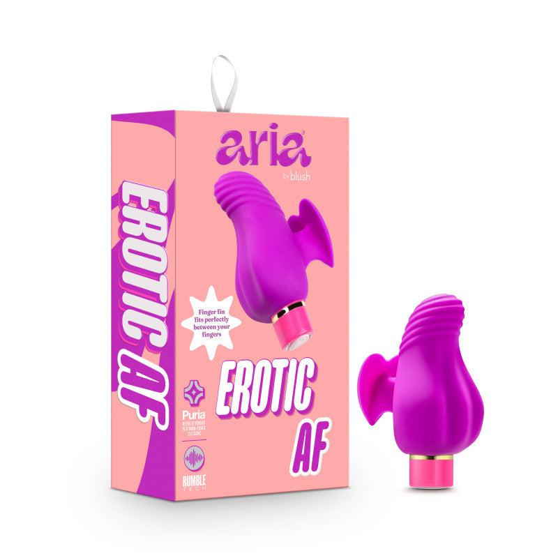 Aria Erotic AF - Plum USB Rechargeable Stimulator - Just for you desires