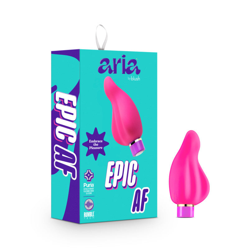 Aria Epic AF - Fuschia USB Rechargeable Stimulator - Just for you desires