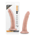 Dr. Skin 7'' Cock with Suction Cup - Flesh 17.8 cm Dong - Just for you desires