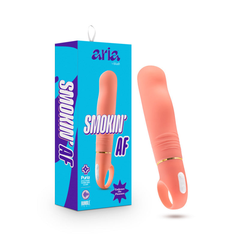 Aria Smokin' AF - Coral 15.2 cm Vibrator - Just for you desires