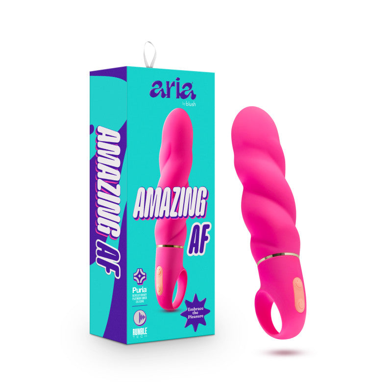Aria Amazing AF - Fuschia Pink 15.9 cm Vibrator - Just for you desires