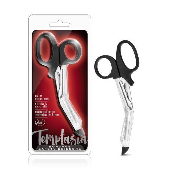 Temptasia Safety Scissors - Black Bondage Safety Sisters - Just for you desires