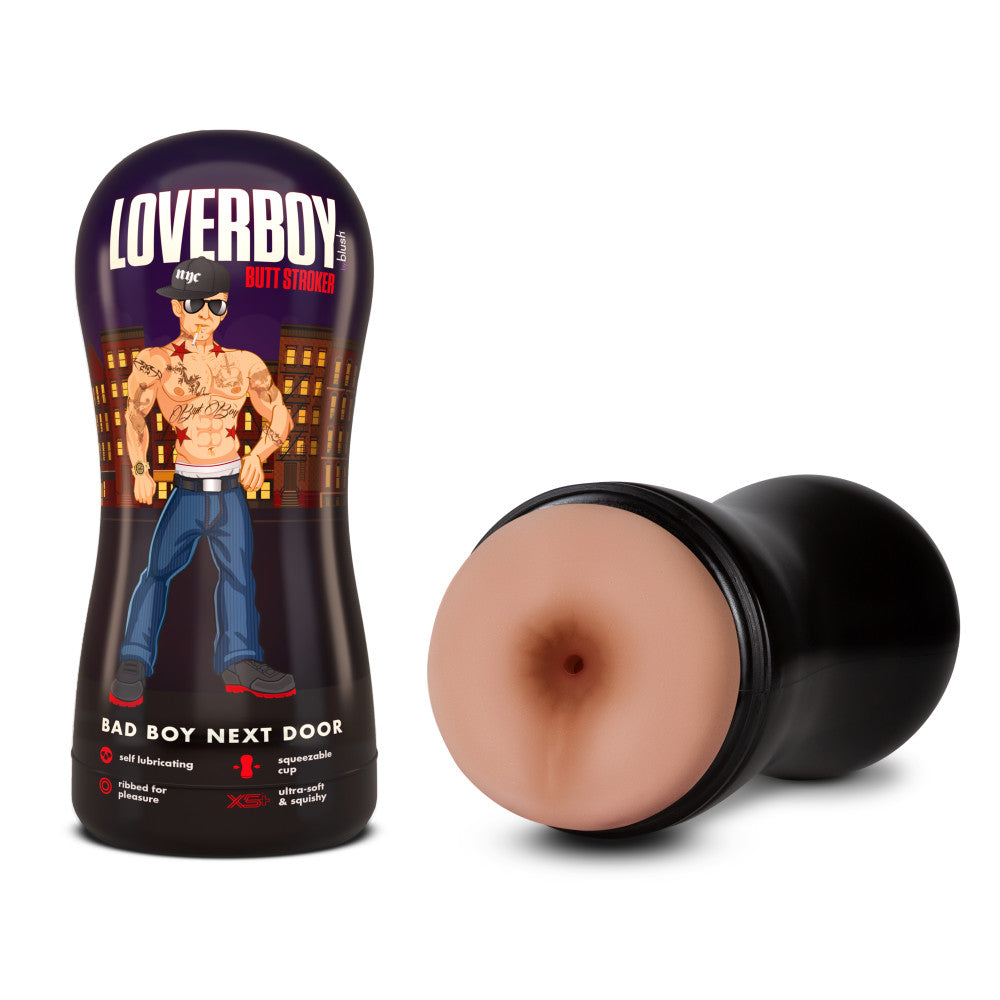 Coverboy Bad Boy Next Door - Flesh Male Ass Stroker