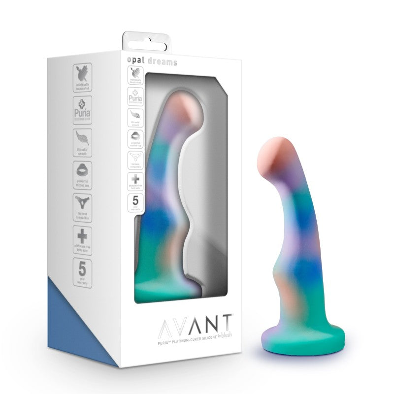 Avant Opal Dreams - Aqua - Coloured 15.2 cm Dildo - Just for you desires