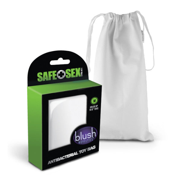 Safe Sex Antibacterial Toy Bag - Toy Storage Bag - Medium Sized - Just for you desires
