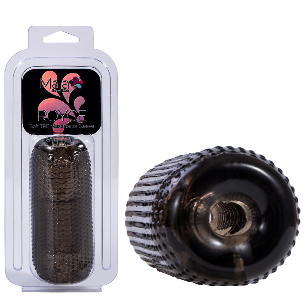 Maia ROYCE - Black - Black 12 cm Stroker - Just for you desires
