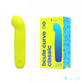Bcute Curve Infinite Classic - Citrus Yellow - Yellow 10 cm USB Rechargeable Vibrator - Just for you desires