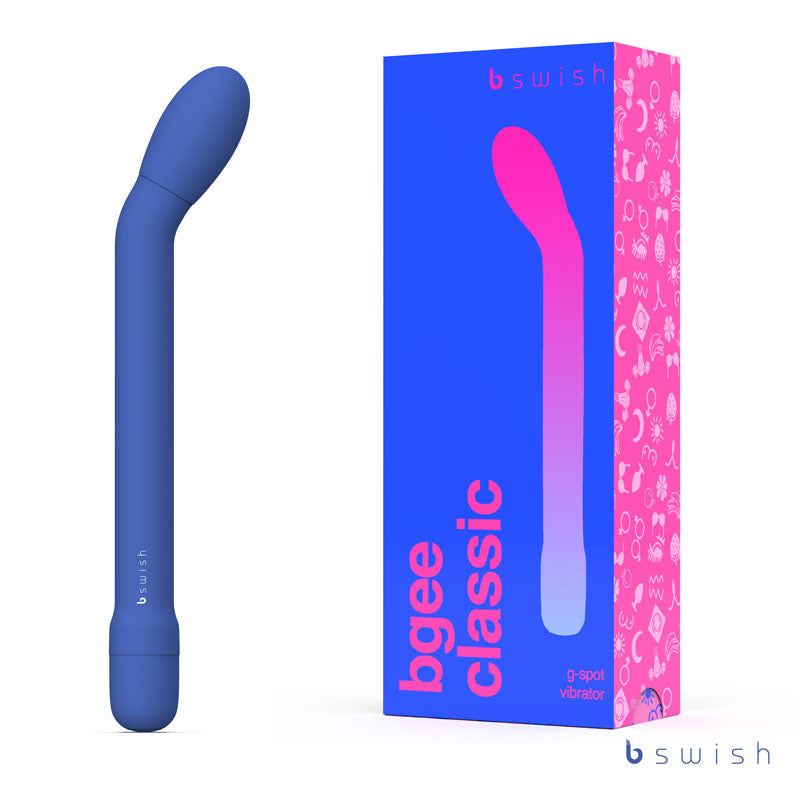 Bgee Classic - Denim - Denim Blue 18 cm Vibrator - Just for you desires