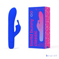 Bwild Classic Bunny Infinite - Pacific Blue - Pacific Blue 15.2 cm USB Rechargeable Rabbit Vibrator - Just for you desires