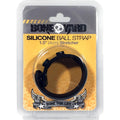Boneyard Silicone Ball Strap Black - Black 3-Snap 4 cm Adjustable Ball Stretcher Ring - Just for you desires
