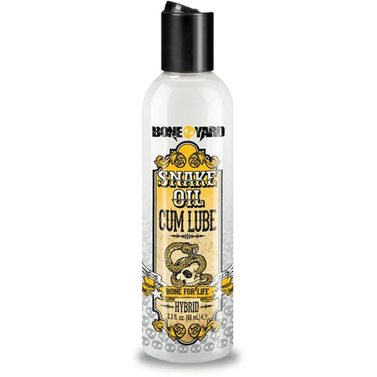 Boneyard Snake Oil Cum Lube - Hybrid Cum Lubricant - 60 ml Bottle - Just for you desires