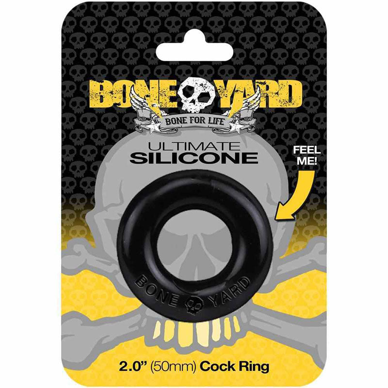 Boneyard Ultimate Silicone Ring Black - Just for you desires