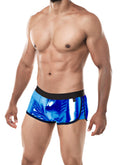 Cut For Men Athletic Trunk Blue Small - Just for you desires