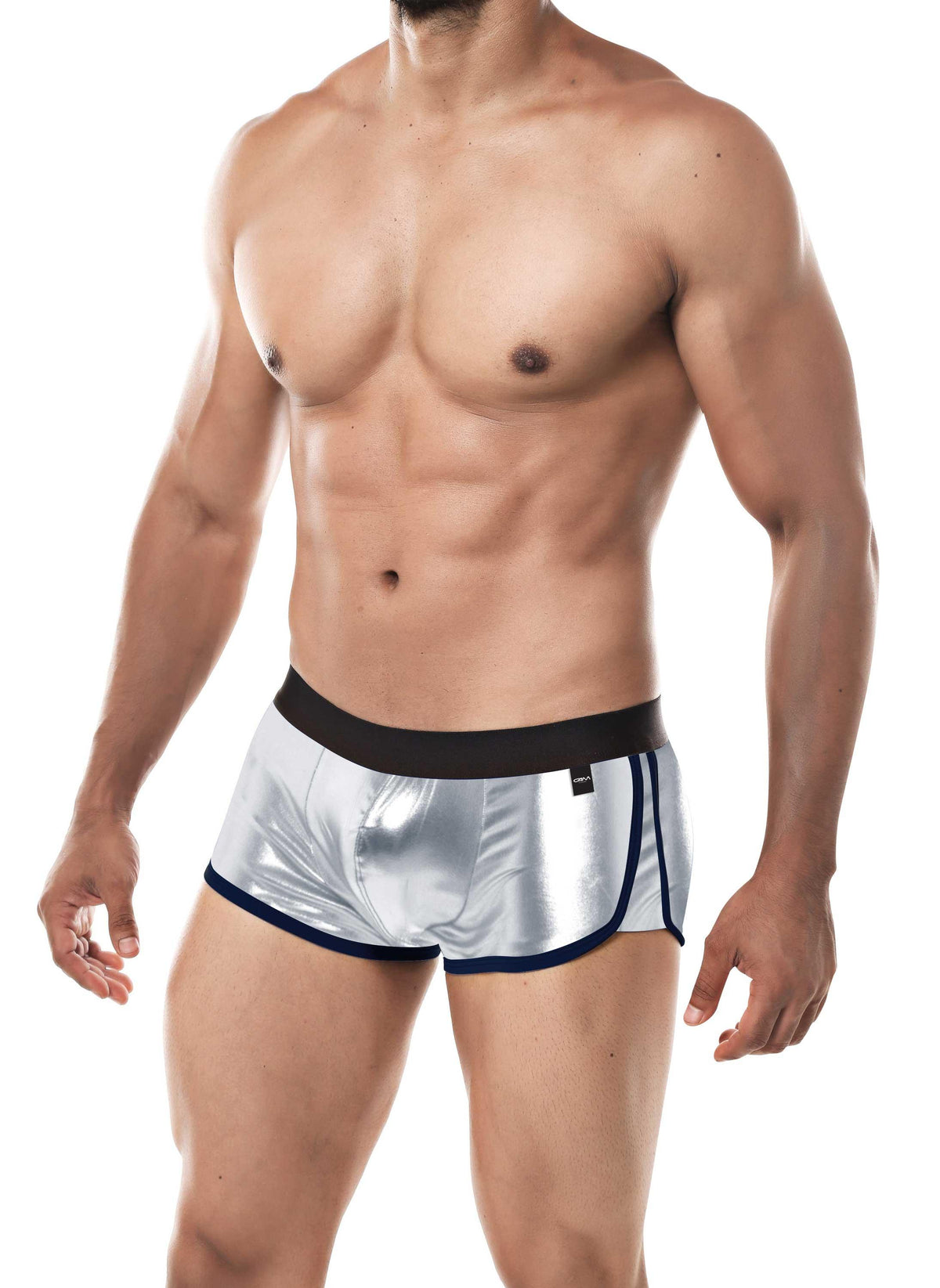 Cut For Men Athletic Trunk Silver Small - Just for you desires