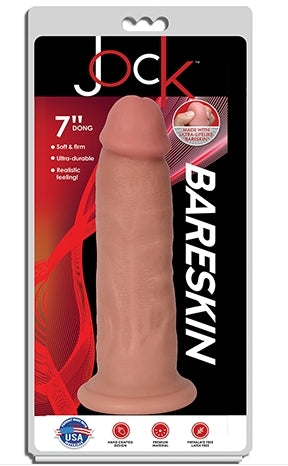 Jock 7" Bareskin Dong Vanilla - Just for you desires