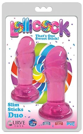 Lollicock Slim Stick Duo Cherry Ice - Just for you desires