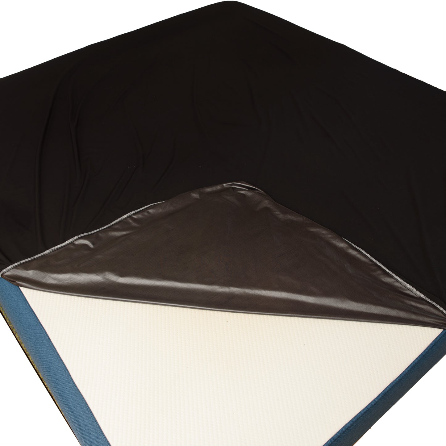 Black Waterproof Fitted Sheet KING - Just for you desires