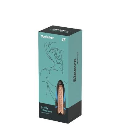 Satisfyer Men Sleeve 'Lusty Tongues' - Just for you desires