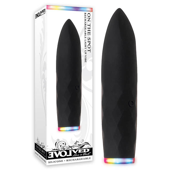 Evolved On The Spot - Black 9.1 cm (3.6'') USB Rechargeable Bullet - Just for you desires