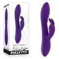 Evolved WAVY RABBIT - Purple 20.6 cm USB Rechargeable Rabbit Vibrator - Just for you desires