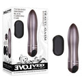 Evolved Travel-Gasm - Gray 9 cm USB Rechargeable Bullet with Travel Case - Just for you desires