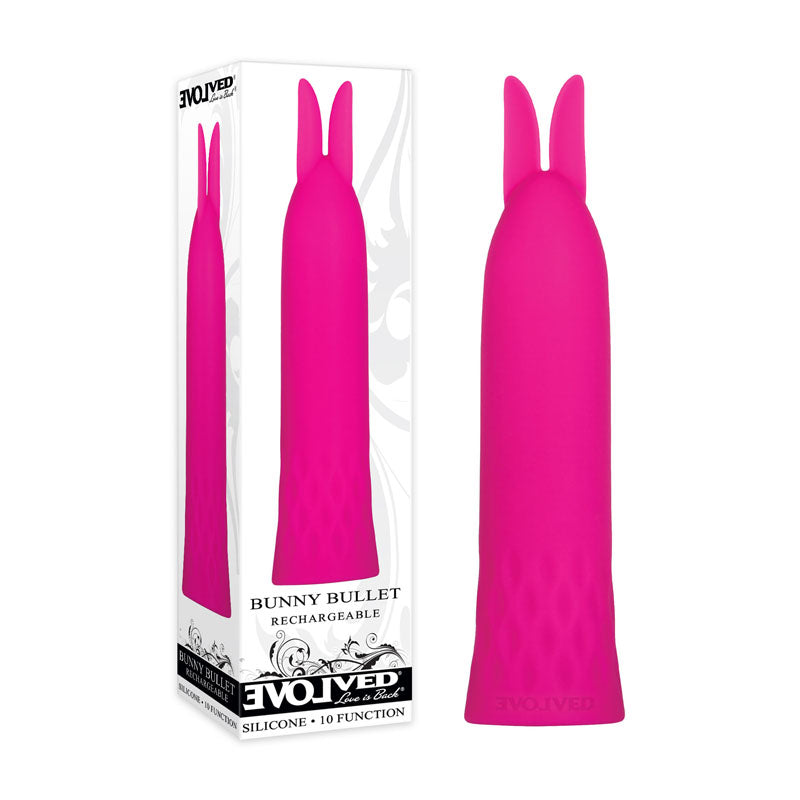 Evolved Bullet Buddy - Pink 10.5 cm USB Rechargeable Bullet - Just for you desires
