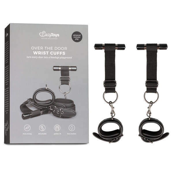 EasyToys Fetish Collection Over The Door Wrist Cuffs - Just for you desires