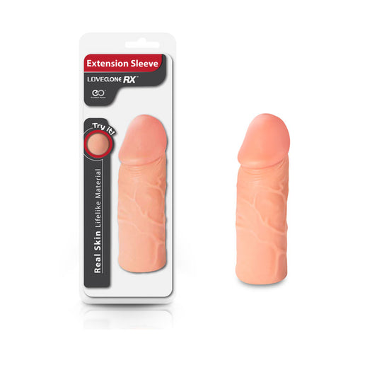 LoveClone RX Extension Sleeve - Flesh - Just for you desires