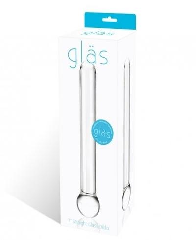7" Straight Glass Dildo - Just for you desires