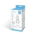 4" Beaded Glass Butt Plug with Tapered Base - Just for you desires