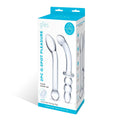 2 Pc G Spot Pleasure Glass Dildo Set - Just for you desires
