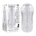 Gender X DOUBLE FANTASY - Clear Double Ended Stroker - Just for you desires