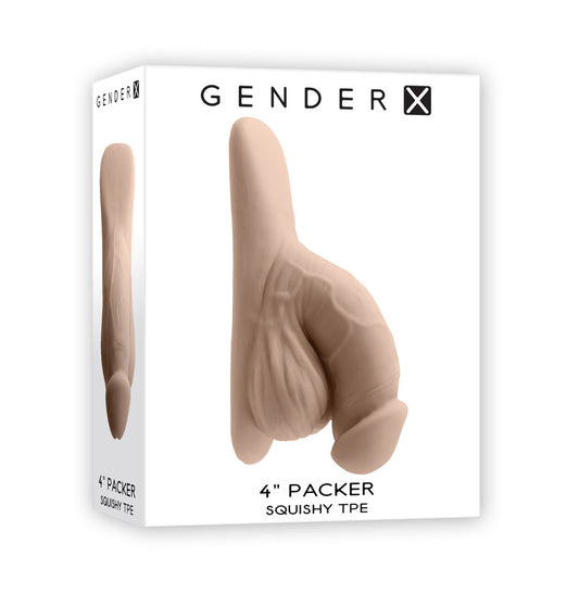 Gender X 4'' PACKER - Light - Just for you desires