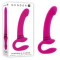 Gender X SHARING IS CARING - Pink 21.9 cm USB Rechargeable Strapless Strap-On - Just for you desires