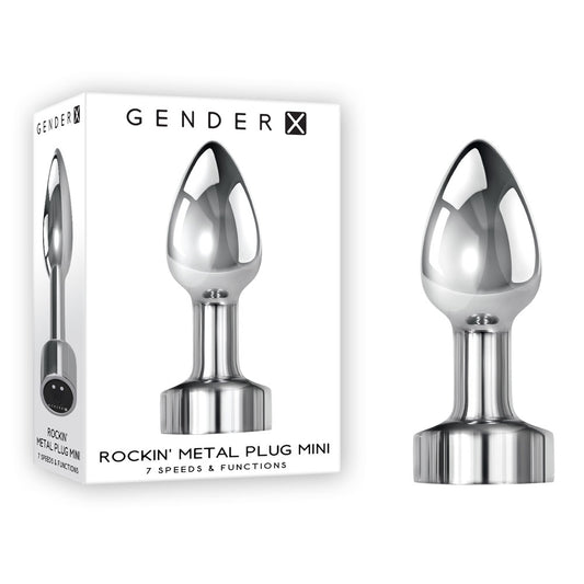 Gender X ROCKIN METAL PLUG MINI - Just for you desires